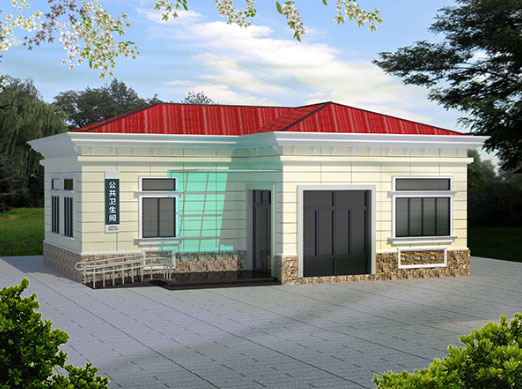 吊罗山乡现代都市型移动厕所